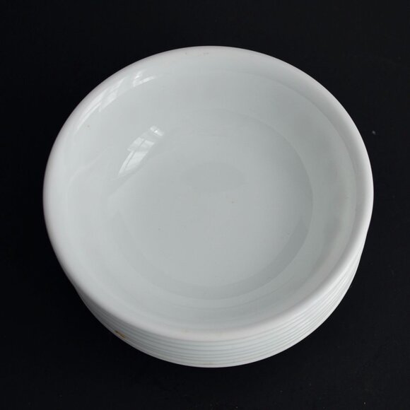 Corelle Golden Butterfly Bowls Lot of 8 Vintage 5 3/8" Diameter - Picture 3 of 4